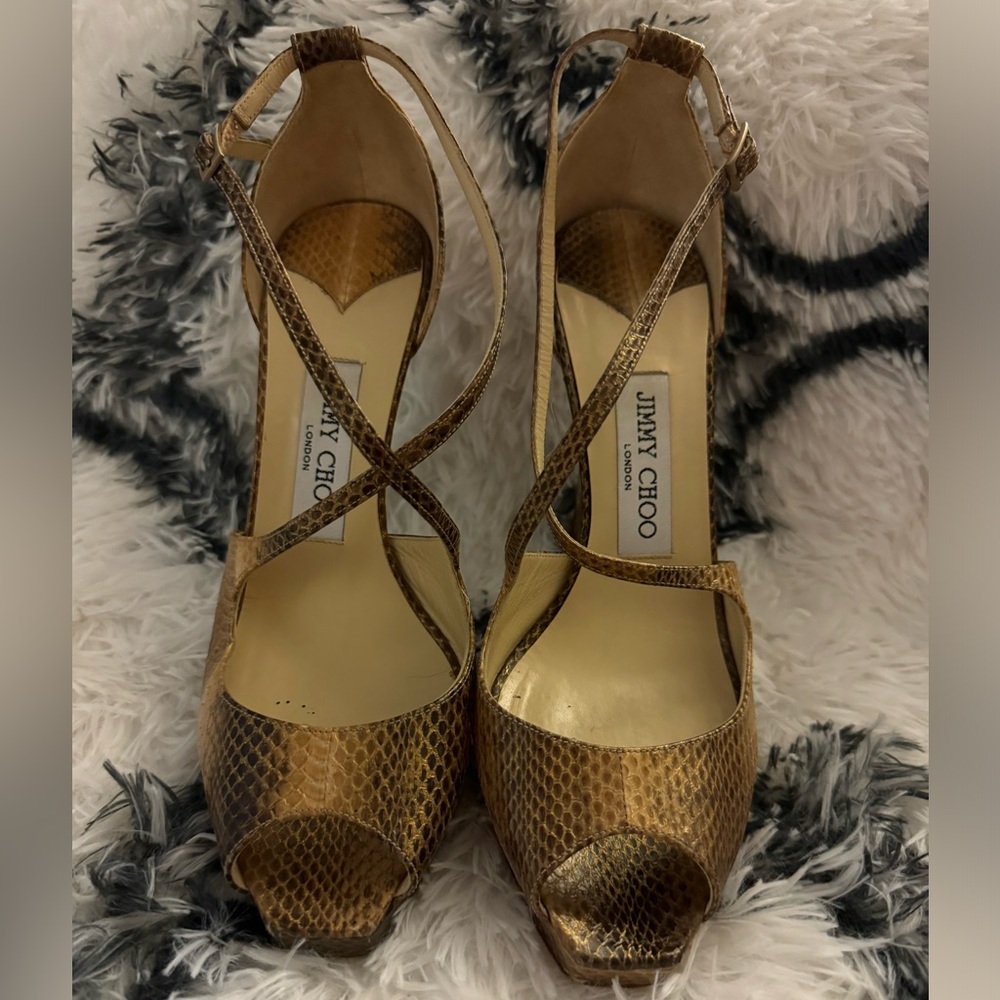 Bronze, Jimmy Choo High Heels